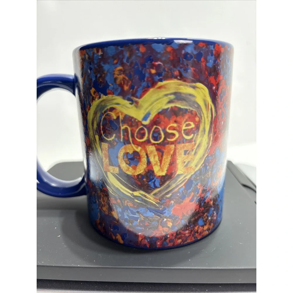 Penzeys Choose Love Coffee Cup Mug